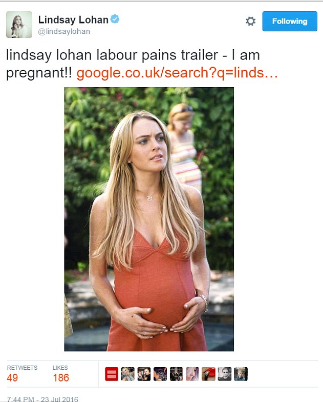 linday pregnant