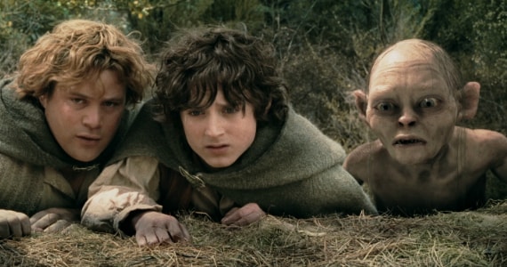 lord rings two towers sam frodo gollum
