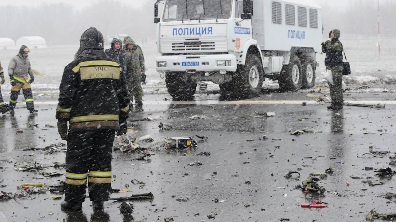 Σοκάρουν οι εικόνες από την αεροπορική τραγωδία στη Ρωσία
