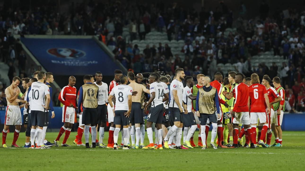 EURO 2016: στους 16 με Χ Γαλλία και Ελβετία, ιστορική νίκη για την Αλβανία επί της Ρουμανίας