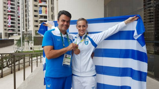 Ρίο 2016: αποθεωτική υποδοχή για την χάλκινη Ολυμπιονίκη Άννα Κορακάκη