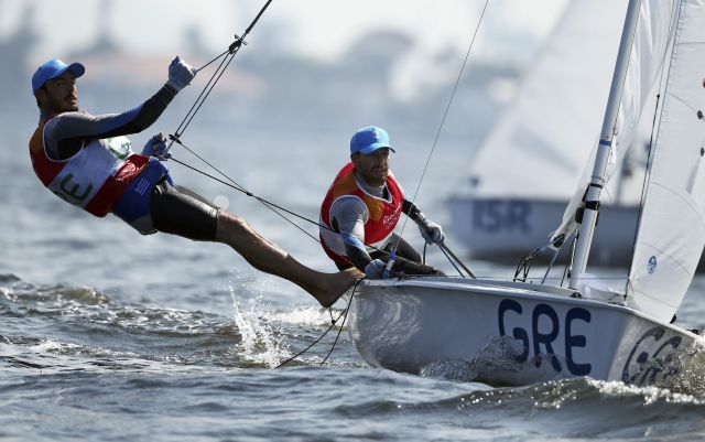 2016 08 16T201354Z 2035186265 RIOEC8G1K75NL RTRMADP 3 OLYMPICS RIO SAILING M 470