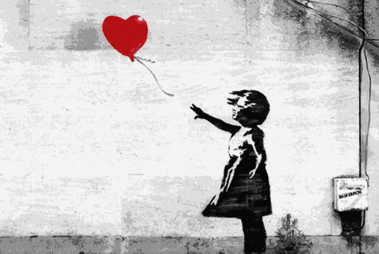 Βρετανία: Το graffiti του Banksy το πιο αγαπημένο έργο στο Ηνωμένο ...