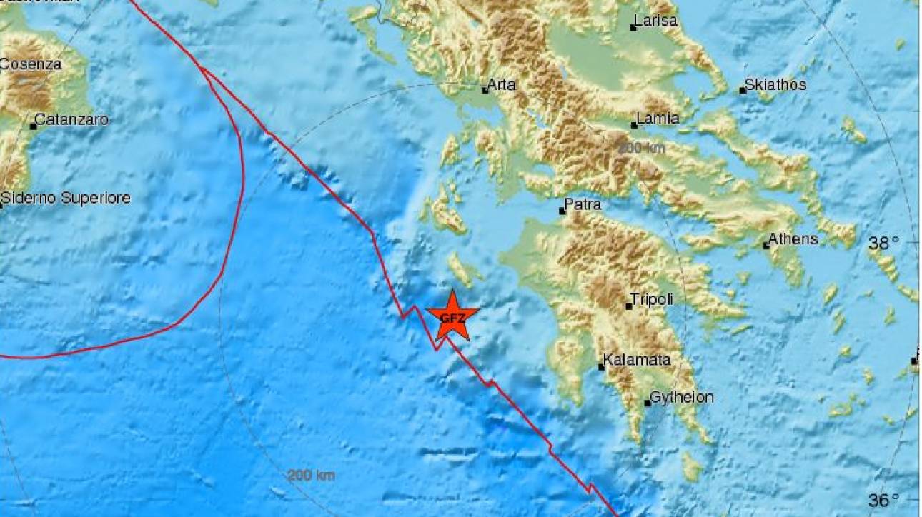 Ζάκυνθος: Δύο σεισμικές δονήσεις σημειώθηκαν στο νησί