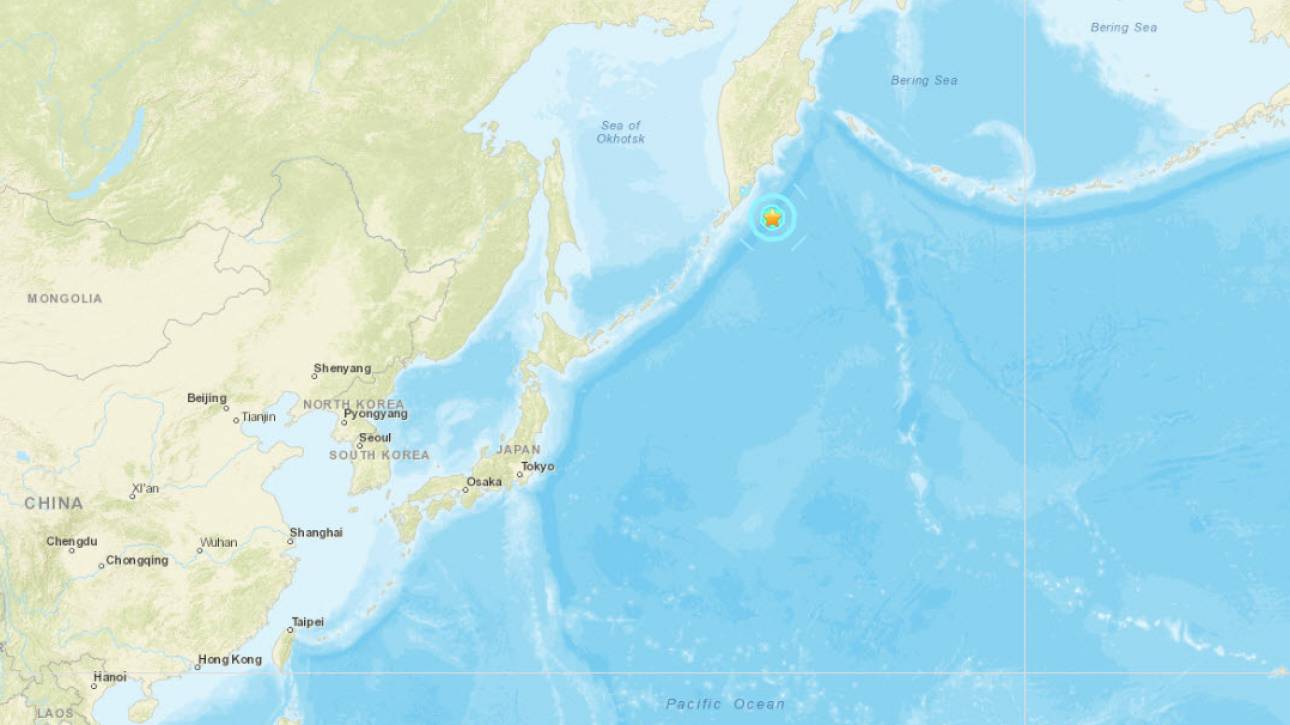 Ρωσία: Σεισμός 6,1 Ρίχτερ στις Κουρίλες Νήσους