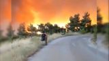 Φωτιά Εύβοια: Σε κατάσταση συναγερμού τρία χωριά 