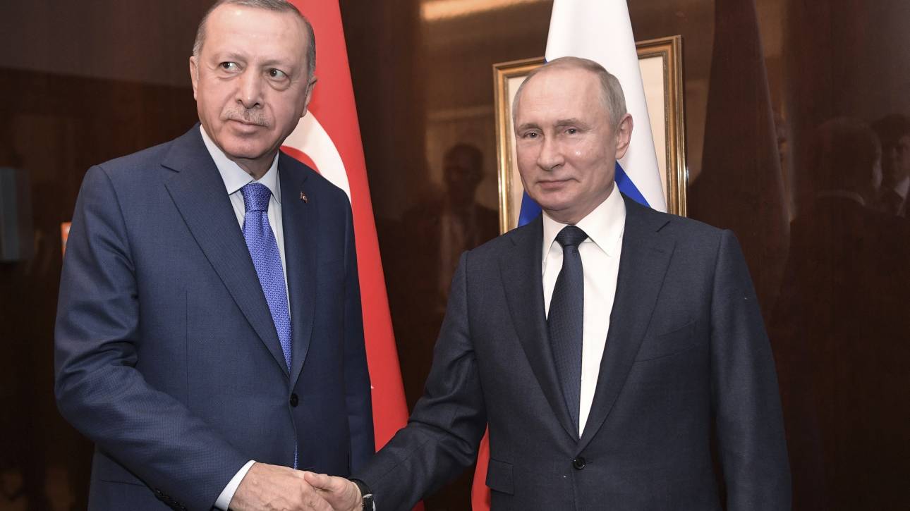 Ερντογάν και Πούτιν εξέφρασαν τις ανησυχίες τους για την Ιντλίμπ 