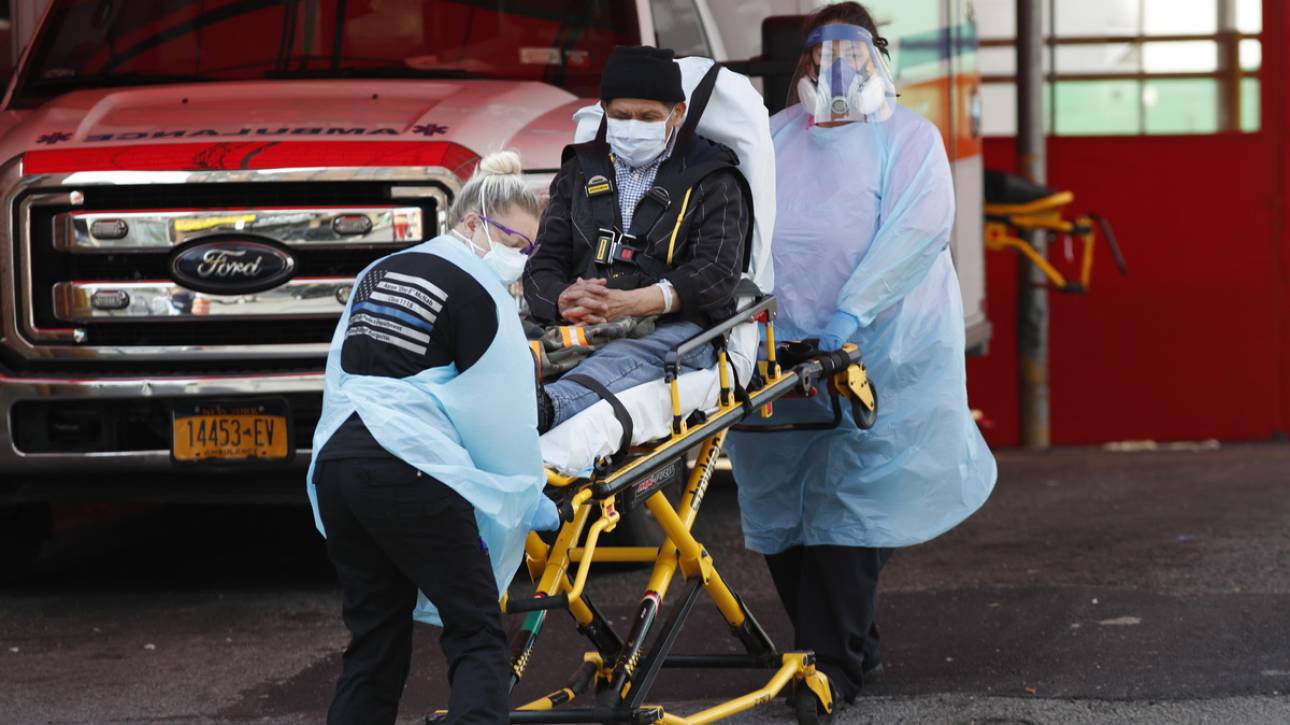 Κορωνοϊός: Πάνω από 1.800 νεκροί το τελευταίο 24ωρο στις ΗΠΑ