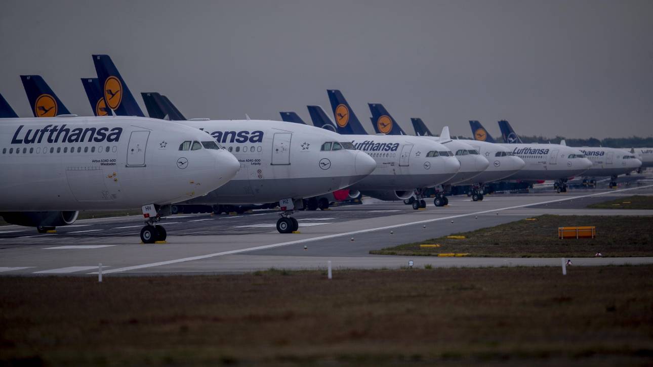 Γερμανία: Συμφωνία της Lufthansa με την κυβέρνηση - Πακέτο στήριξης εννέα δισ.