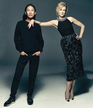 Ο Alexander Wang μαζί με τη Nicole Kidman στο The Hollywood Reporter. Eίχε ήδη γνωστοποιήσει σε όλους ότι η σχέση του με τον οίκο δεν θα διαρκέσει για πολύ.