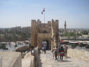 Τέλος Σεπτεμβρίου 2010. Το διάσημο Φρούριο του Χαλεπίου.