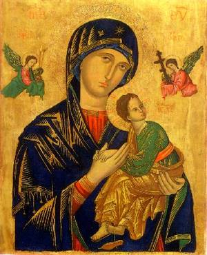 Οδηγήτρια («Our Lady of Perpetual Help», Εσκυλίνος λόφος, Ρώμη, 15ος αι.)