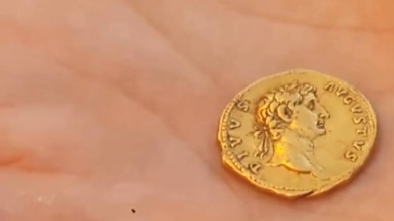 Χρυσό νόμισμα ηλικίας 2.000 ετών βρέθηκε στο Ισραήλ (vid)