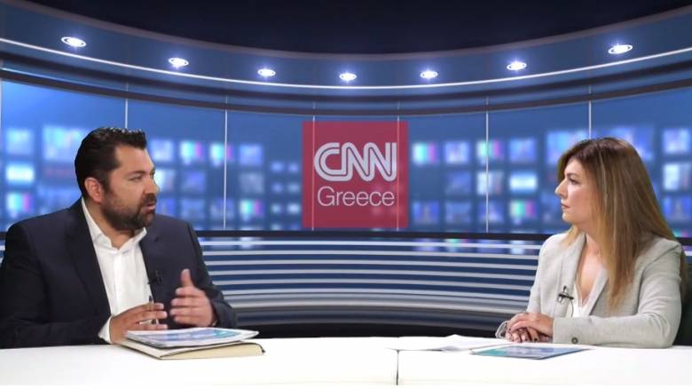 O Γ.Γ. Ενημέρωσης και Επικοινωνίας, Λευτέρης Κρέτσος στο CNN Greece