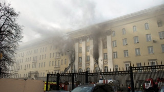 Πυρκαγιά στο ρωσικό υπουργείο Άμυνας - Εκκενώθηκε το κτίριο