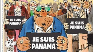 «Je suis Panama» στο εξώφυλλο του Charlie Hebdo