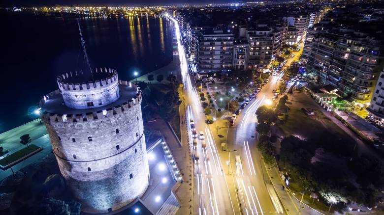 Εντυπωσιακές αεροφωτογραφίες από τη Θεσσαλονίκη