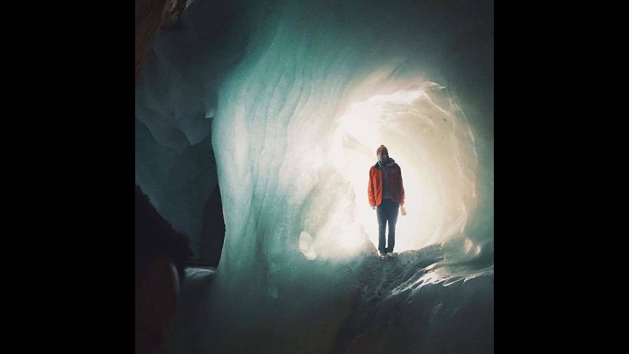 Το παγωμένο σπήλαιο Werfen--Eisriesenwelt στην Αυστρία