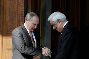 Βλαντιμίρ Πούτιν: H άφιξη στην Αθήνα και η συνάντηση με τον Προκόπη Παυλόπουλο