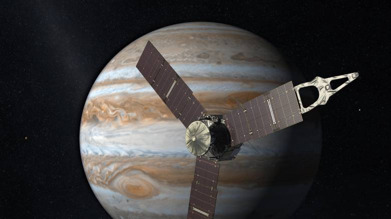 Το διαστημικό σκάφος Juno πλησιάζει στον Δία