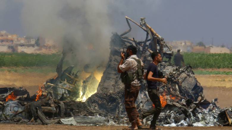 Ρωσικό ελικόπτερο κατερρίφθη στη Συρία - Νεκροί και οι πέντε του πληρώματος