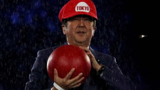 O Iάπωνας πρωθυπουργός ένας Super Mario για τους Ολυμπιακούς του Τόκιο
