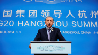 G20: Επανέφερε την πρόταση δημιουργίας «ζώνης ασφαλείας» στη Συρία ο Ερντογάν
