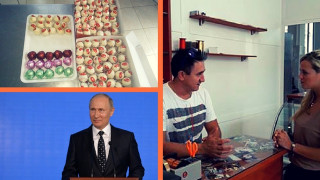 Ο ζαχαροπλάστης από τον Βόλο που γλύκανε τον Πούτιν (vid)