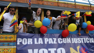 Κολομβία: Απέρριψαν οι πολίτες τη συμφωνία ειρήνης με τους αντάρτες