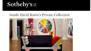 Η Sotheby's δημοπρατεί τη συλλογή του Ντέιβιντ Μπάουι