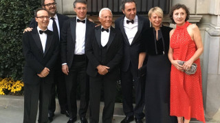 Τζόρτζιο Αρμάνι, Μπέμπε Βίο και όλοι οι άνθρωποι του Ρέντσι στην ιταλική γιορτή των Ομπάμα