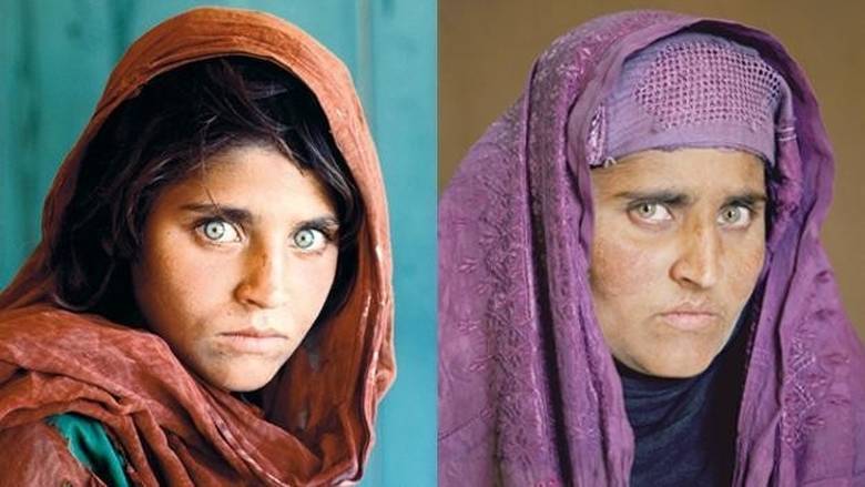 Ο πρόεδρος του Αφγανιστάν υποδέχτηκε στη χώρα την «Αφγανή με τα πράσινα  μάτια» - CNN.gr