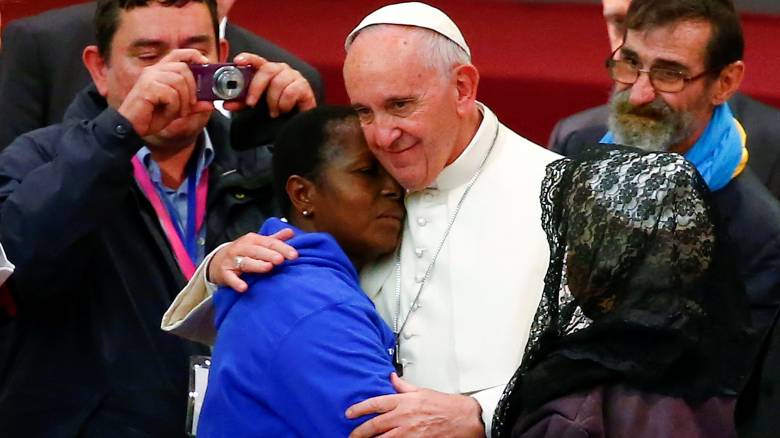 Ο Πάπας ζήτησε συγγνώμη από τους άστεγους