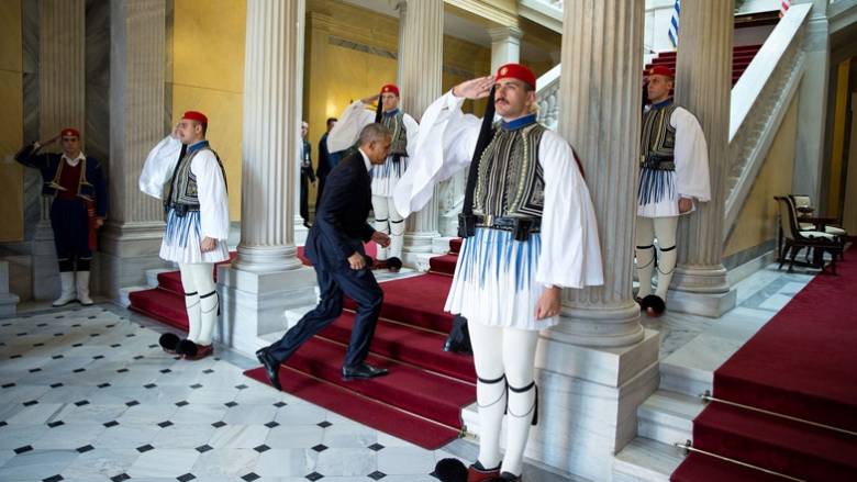 Το άλμπουμ του Λευκού Οίκου από την επίσκεψη του Μπαράκ Ομπάμα στην Αθήνα