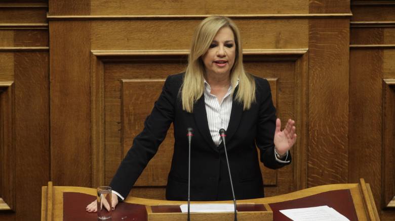 Προϋπολογισμός 2017: Έχετε τελειώσει στην συνείδηση του ελληνικού λαού, λέει η Φ. Γεννηματά