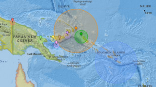 Ισχυρότατος σεισμός στην Παπούα Νέα Γουινέα