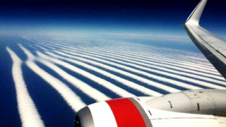 Αυστραλός κατέγραψε σπάνιο σχηματισμό σύννεφων κατά τη διάρκεια ταξιδιού (Pic)