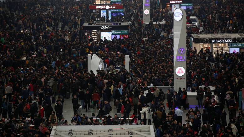 Κίνα: Η ασύλληπτη έξοδος για την Πρωτοχρονιά σε αριθμούς (vid&pics)