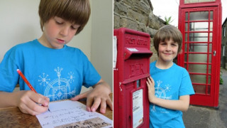 Εννιάχρονος γράφει γράμματα σε αγνώστους για να... γνωρίσει τον κόσμο (vid)