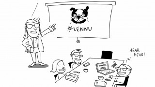 Lennu: o Πρώτος Σκύλος της Φινλανδίας σταρ της τετράποδης πολιτικής