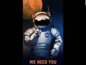 «Σε χρειαζόμαστε»: Η NASA άρχισε να δημιουργεί αυτές τις αφίσες ώστε να δώσει στους ανθρώπους μία φανταστική εικόνα για το πώς μπορεί να είναι η ζωή στο διάστημα.