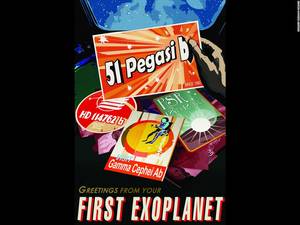 Το 1995, οι επιστήμονες ανακάλυψαν τον εξωηλιακό πλανήτη “51 Pegasi b.”. Ο εξωπλανήτης έχει το μισό όγκο του Δία.
