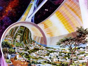 Η ομάδα του O’Neil καθόρισε τρεις πιθανές εκδοχές για μελλοντικούς σταθμούς στο διάστημα: Bernal Sphere, Toroidal Colony (που είναι και στην εικόνα) και Cylindrical Colony.