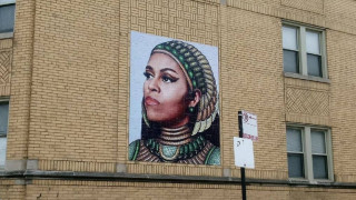 Μια τοιχογραφία της Μισέλ Ομπάμα έχει «ξεσηκώσει» το Σικάγο (pics)