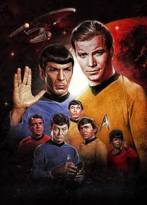 5. Star Trek (1966-69) γιατί "χρησιμοποιεί την επιστημονική φαντασία για να προάγει μια κοινότητα ανθρωπιστών"