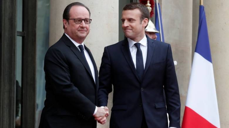 Ο Εμανουέλ Μακρόν και επίσημα νέος πρόεδρος της Γαλλίας (pics)