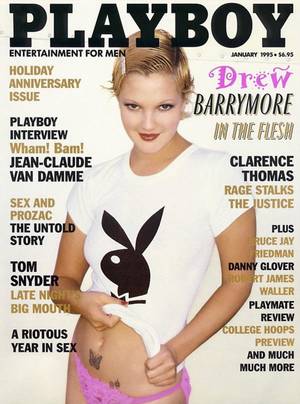 Η Ντρου Μπάριμορ αποτοξινώθηκε και ενηλικιώθηκε, είναι μόλις 19 και ήδη σταρ το 1995. Ενα χρόνο μετά ο Στίβεν Σπίλμπεργκ θα της έστελνε ένα σημείωμα γράφοντας "Cover up" και το περιοδικό με τις γυμνές της φωτογραφίες καλυμμένες.