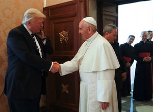 Στο Βατικανό ο Τραμπ
