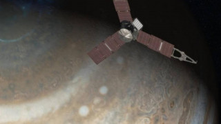 Juno: Το πρώτο διαστημικό σκάφος που θα «εξετάσει» την «ερυθρά κηλίδα» του Δία