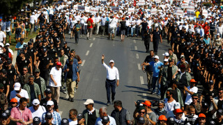Ολοκληρώνεται η μεγάλη «Πορεία της Δικαιοσύνης» στην Τουρκία
